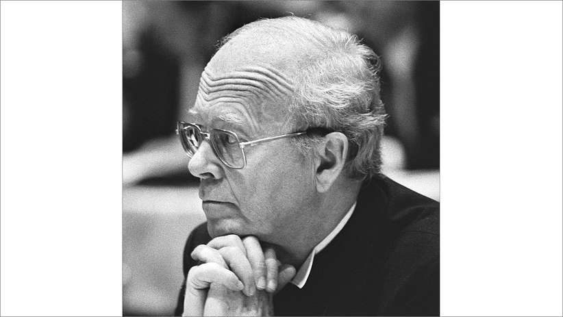 Der ehemalige Ratsvorsitzende der EKD, Eduard Lohse (1979-1985)