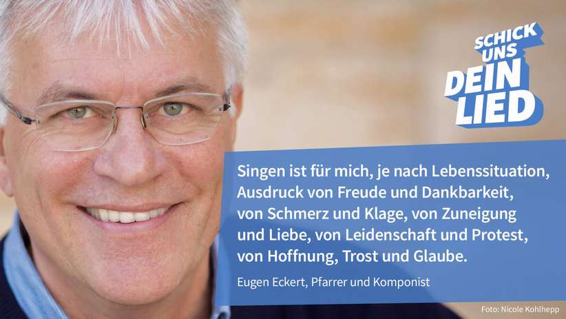 Pfarrer und Komponist Eugen Eckert übers Singen