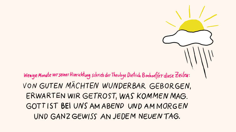 Grafik Von guten Mächten