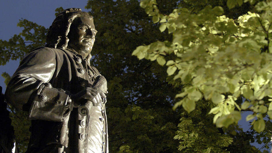 Bach-Denkmal in Leipzig