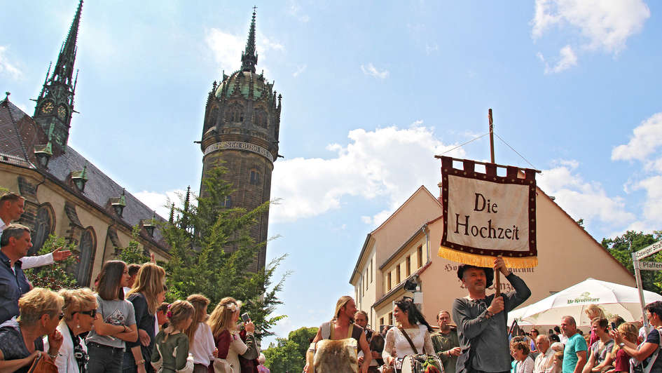 Festumzug in Wittenberg