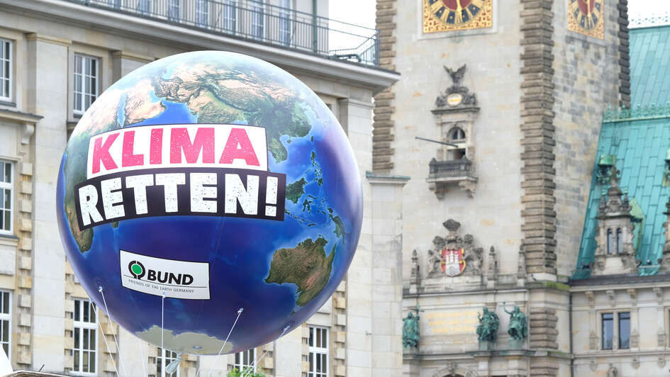 Protest gegen das G20-Gipfeltreffen in Hamburg