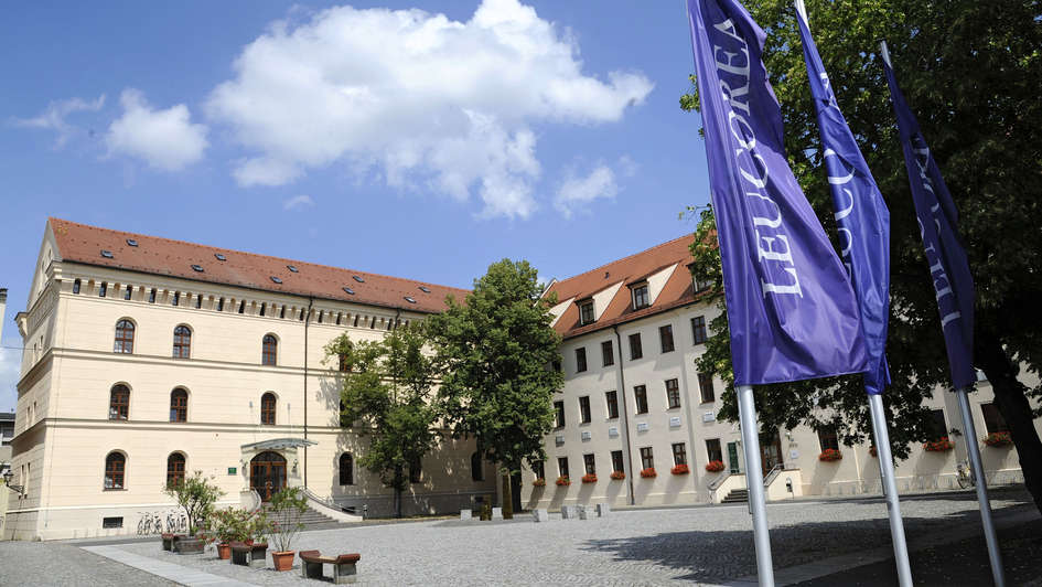 Das Gebäude der Stiftung Leucorea in Wittenberg
