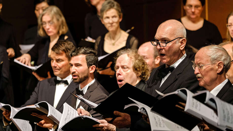 Chorsänger aus dem Luther-Oratorium Chorsänger aus dem Luther-Oratorium