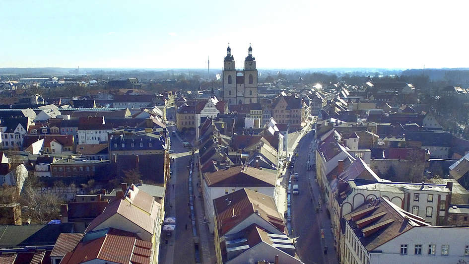 Wittenberg von oben Wittenberg von oben