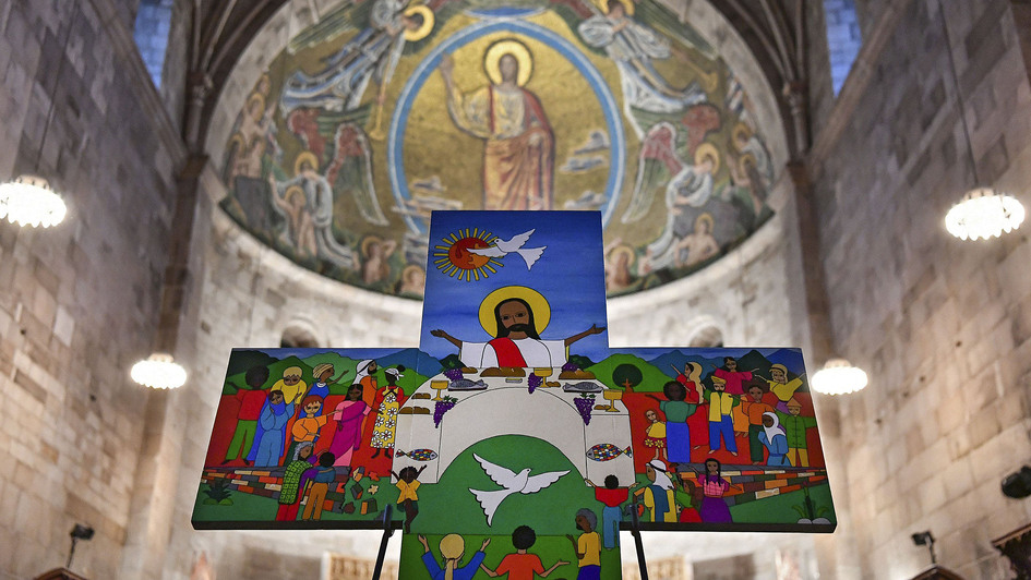 Ökumenekreuz im Dom zu Lund