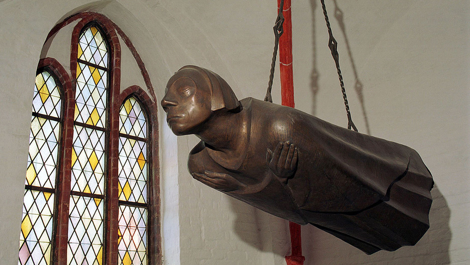 Bronze-Figur „Der Schwebende“ von Ernst Barlach