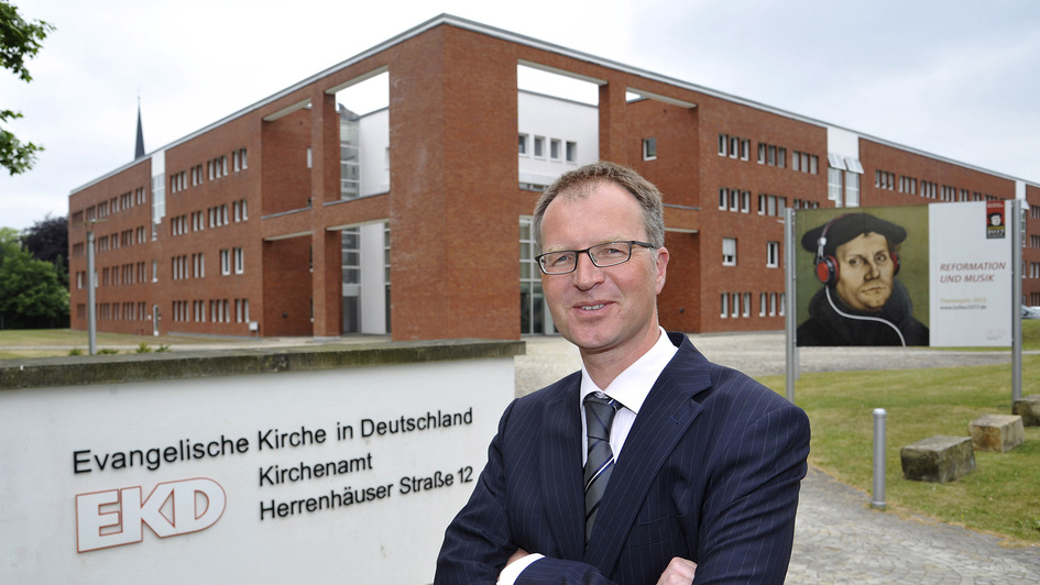Hans Ulrich Anke, Päsident des Kirchenamtes der Evangelischen Kirche in Deutschland Hans Ulrich Anke, Päsident des Kirchenamtes der Evangelischen Kirche in Deutschland