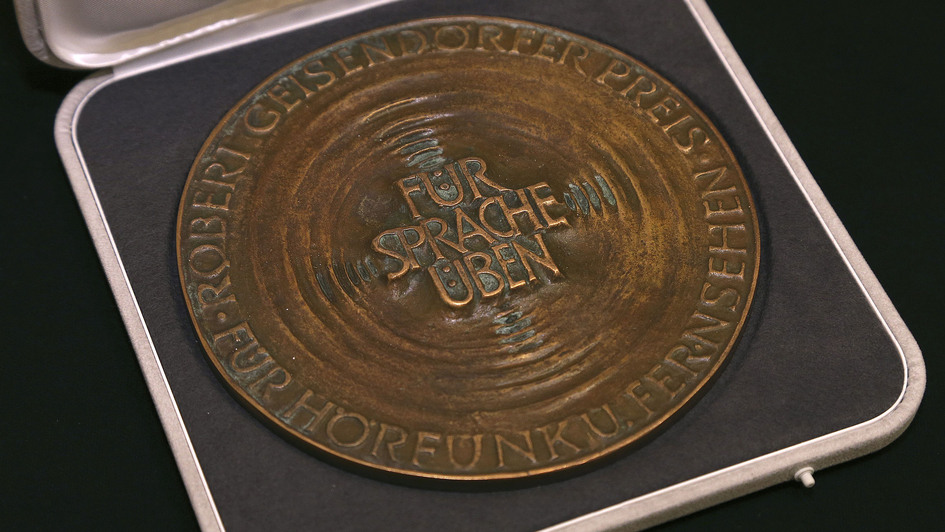 Medaille des Robert Geisendörfer Preises