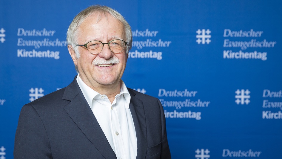 Hans Leyendecker, Präsident des 37. Deutschen Evangelischen Kirchentages Dortmund