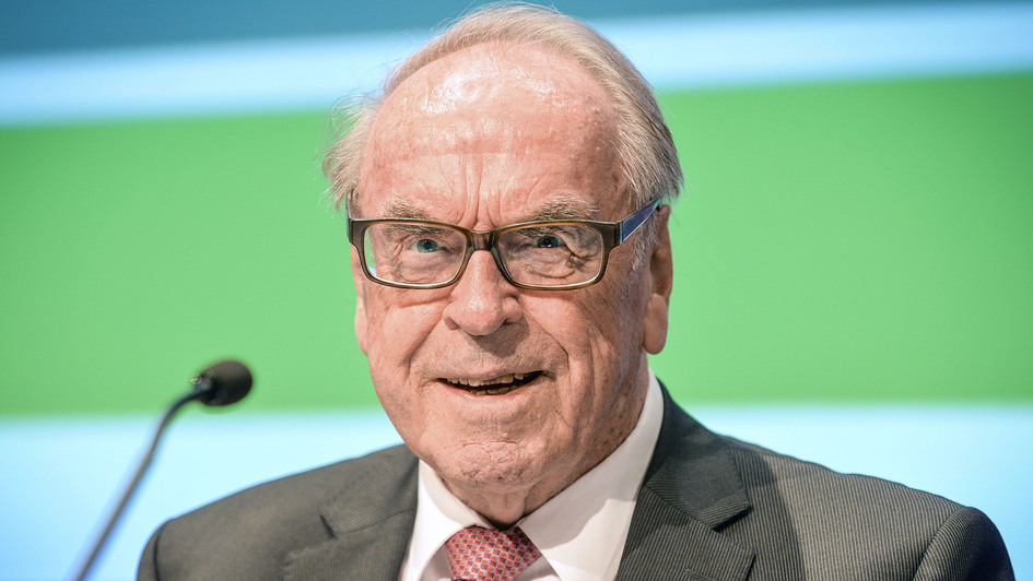 der Theologe Jürgen Moltmann, Portrait von 2017 der Theologe Jürgen Moltmann, Portrait von 2017