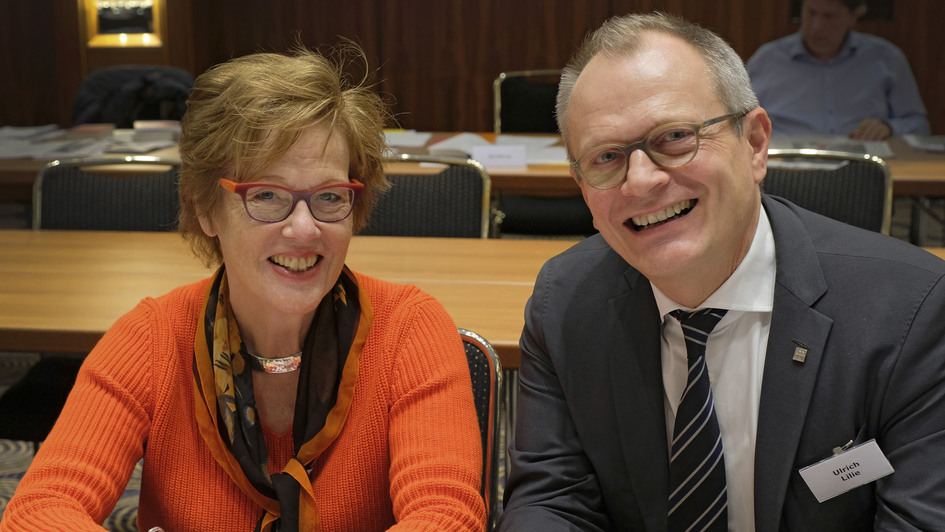 Cornelia Füllkrug-Weitzel, Präsidentin von „Brot für die Welt“, und Ulrich Lilie, Präsident der Diakonie Deutschland