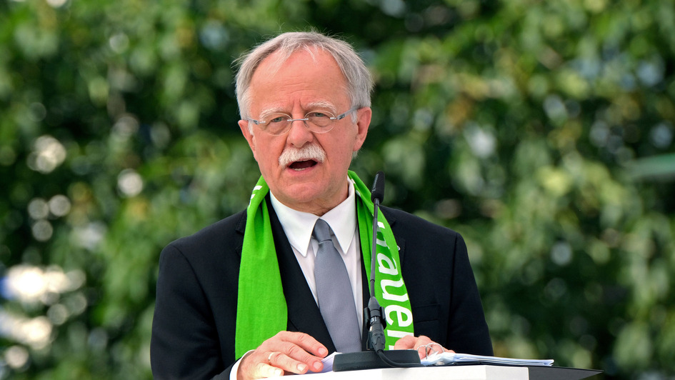 Kirchentagspräsident Hans Leyendecker bei der Eröffnung des 37. Deutschen Evangelischenn Kirchentages in Dortmund am 19. Juni 2019 Kirchentagspräsident Hans Leyendecker bei der Eröffnung des 37. Deutschen Evangelischenn Kirchentages in Dortmund am 19. Juni 2019