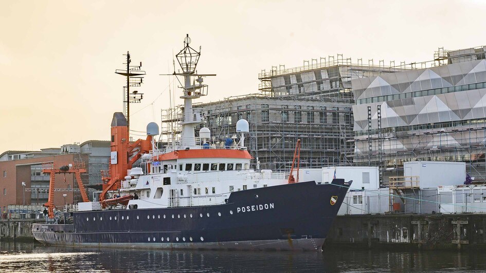 Forschungsschiff Poseidon im Kieler Hafen Forschungsschiff Poseidon im Kieler Hafen