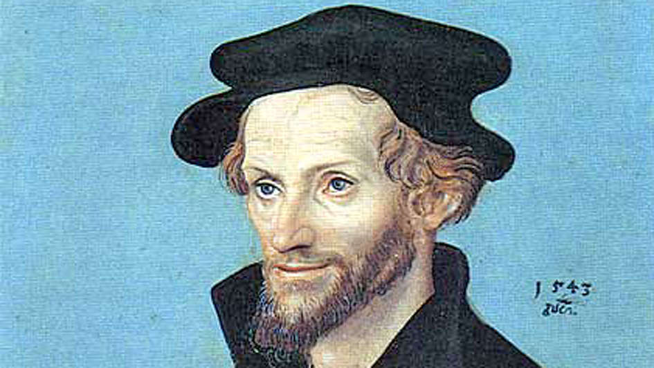 Philipp Melachthon, Portrait von Lucas Cranach d.Ä.