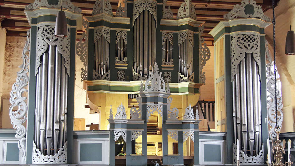 Denkmalgeschützte Arp-Schnitger-Orgel
