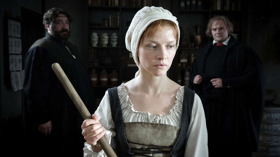 Karoline Schuch als Katharina Luther im gleichnamigen Film Karoline Schuch als Katharina Luther im gleichnamigen Film
