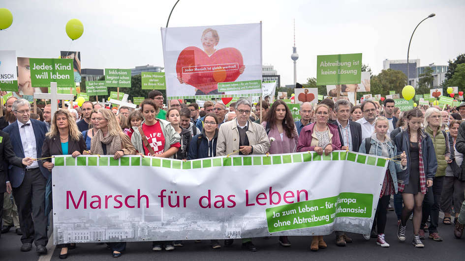 'Marsch für das Leben' 2016 in Berlin