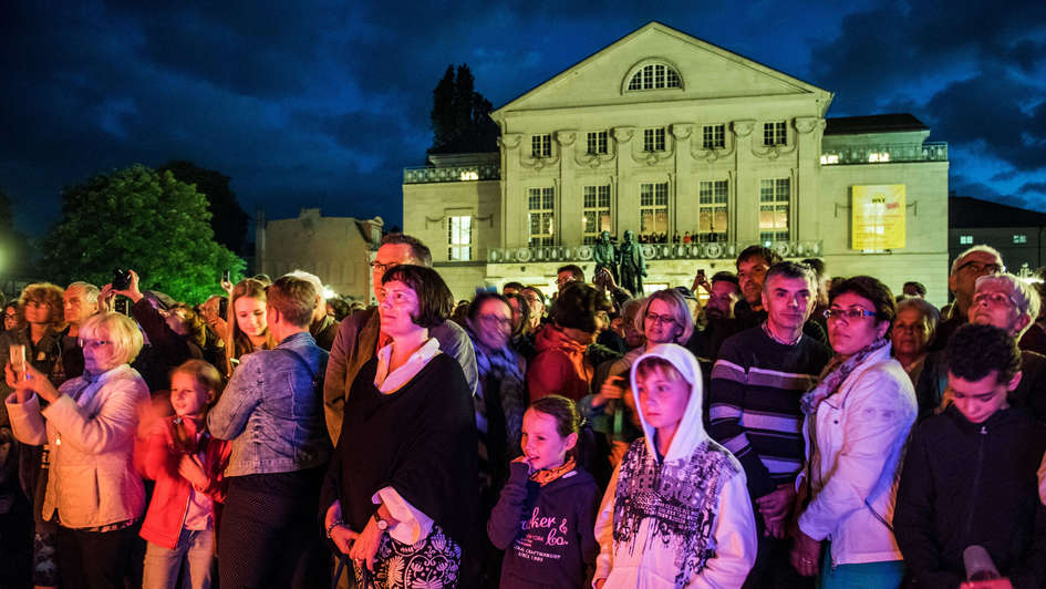 Evangelischen 'Kirchentag auf dem Weg' in Weimar