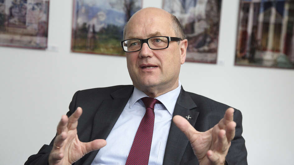 Der Bevollmächtigter des Rates der EKD bei der Bundesrepublik Deutschland und der Europäischen Union, Prälat Martin Dutzmann Der Bevollmächtigter des Rates der EKD bei der Bundesrepublik Deutschland und der Europäischen Union, Prälat Martin Dutzmann