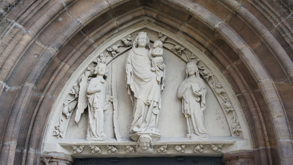 Nordportal der Evangelisch-Lutherischen Kirche St. Michael in Fürth