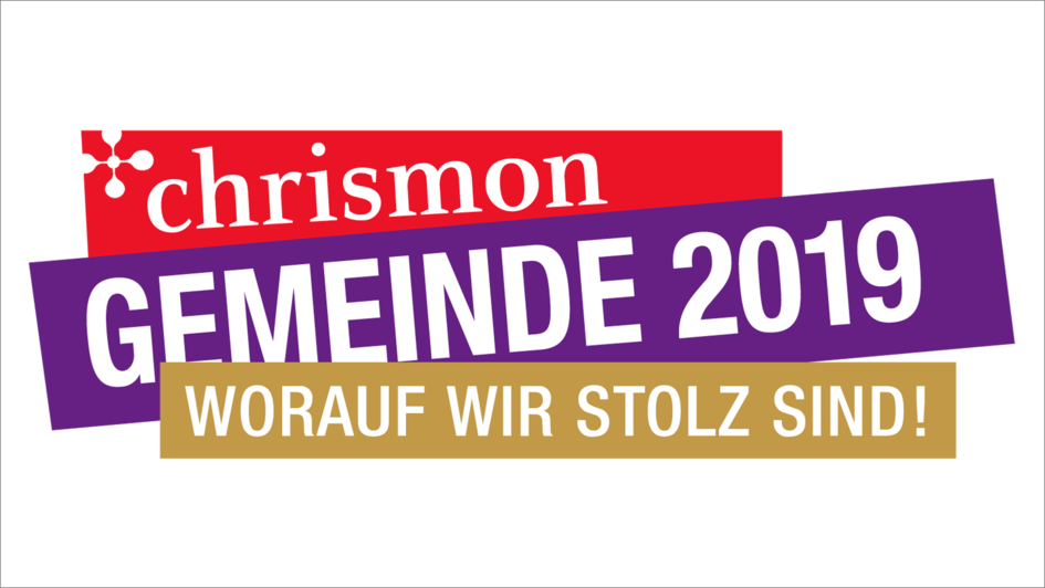 Logo des Förderwettbewerbs 'chrismon Gemeinde'