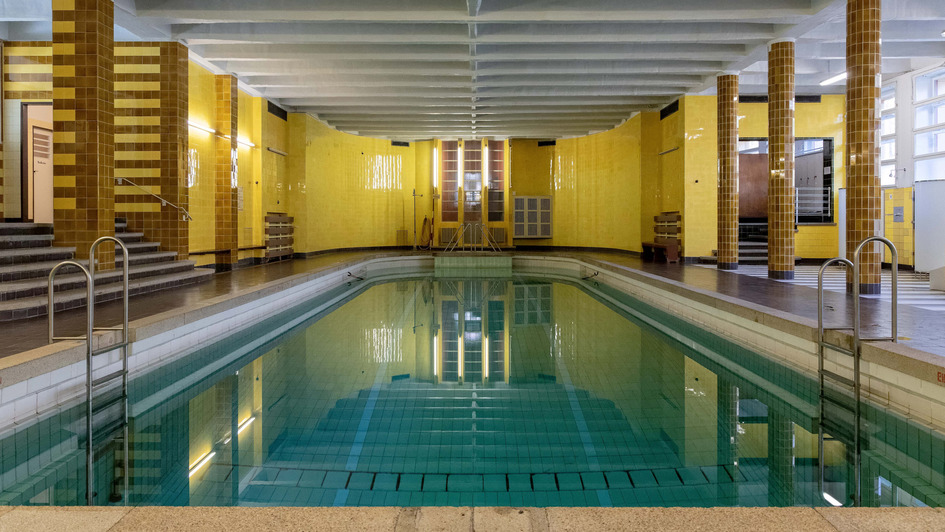 Schwimmbad des Diakonissen-Mutterhauses in Elbingerrode (Harz)