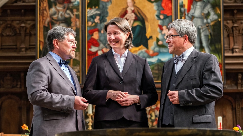 Karsten Müller, Ulrike Weyer und Friedrich Kramer Karsten Müller, Ulrike Weyer und Friedrich Kramer