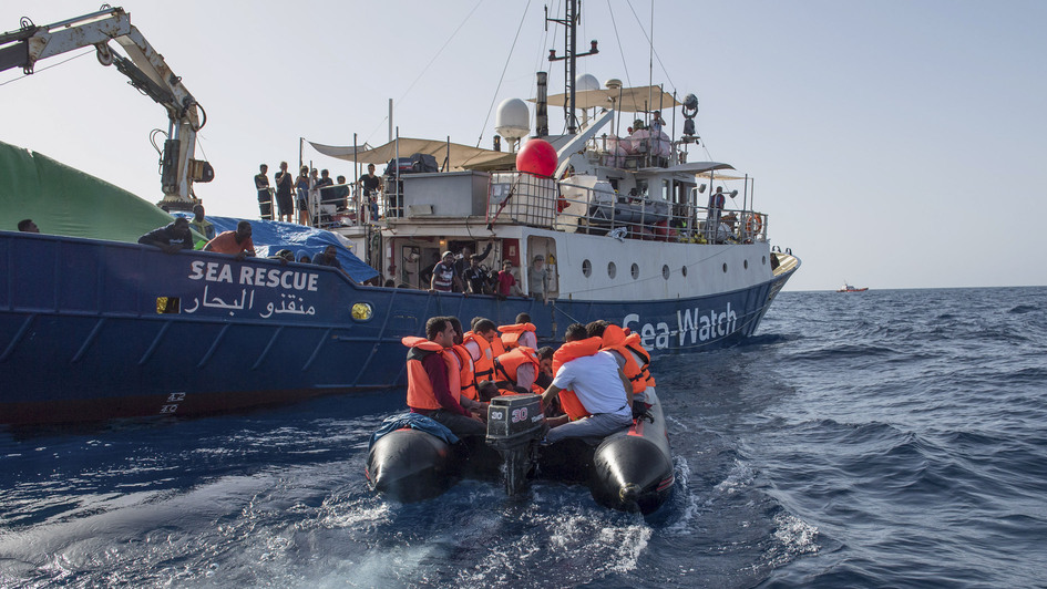 Seenotrettung auf dem Mittelmeer Seenotrettung auf dem Mittelmeer