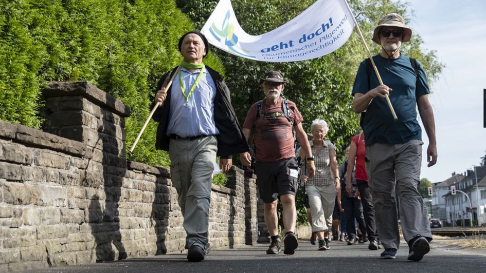 Klimapilger auf dem Weg nach Bonn Klimapilger auf dem Weg nach Bonn