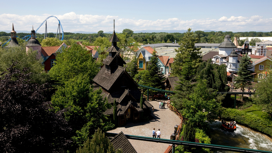 Stabkirche im Themenpark Skandinavien im Europa-Park Rust Stabkirche im Themenpark Skandinavien im Europa-Park Rust