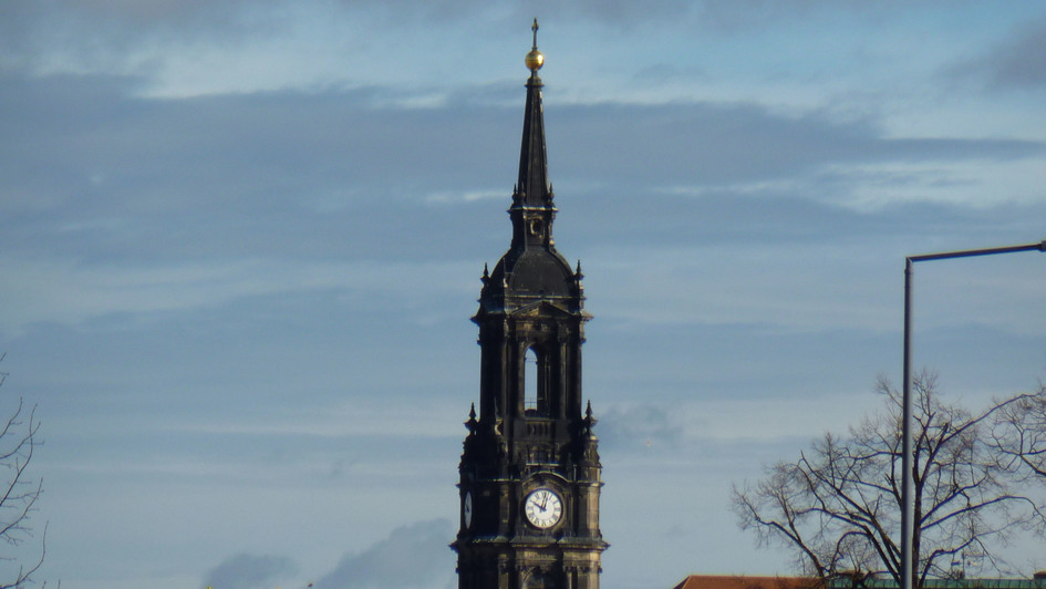 Kirchturm Dreikönigskirche Dresden