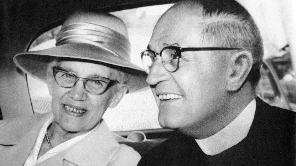 Else Niemöller und ihr Mann Martin Niemöller im Jahr 1961 Else Niemöller und ihr Mann Martin Niemöller im Jahr 1961