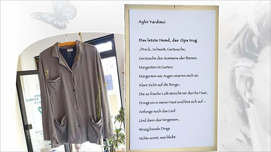Objekt aus dem Kunstprojekt von Schülern Objekt aus dem Kunstprojekt von Schülern