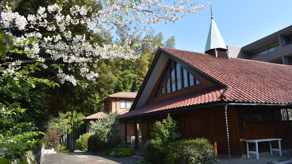 Holzkirche der die deutschsprachige evangelische Gemeinde in Tokio und Yokohama