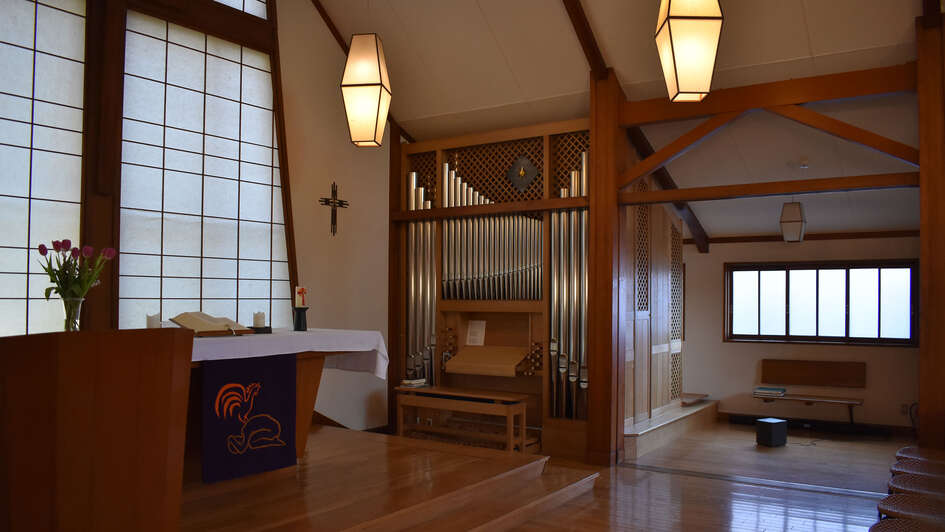 Holzkirche der Deutschsprachigen evangelischen Auslandsgemeinde Tokyo/ Yokohama Holzkirche der Deutschsprachigen evangelischen Auslandsgemeinde Tokyo/ Yokohama