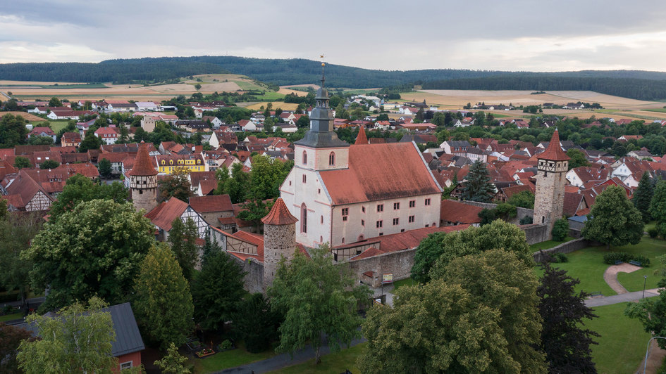 Blick auf Ostheim v. d. Rhön