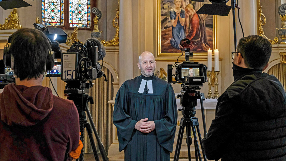 Symbolbild: Online-Gottesdienst