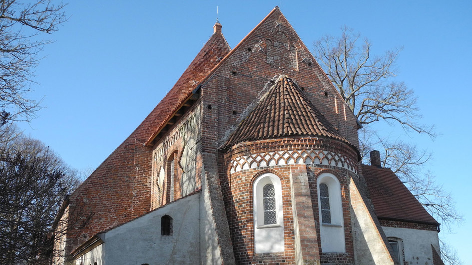 Dorfkirche Altenkirchen im Norden der Insel Rügen