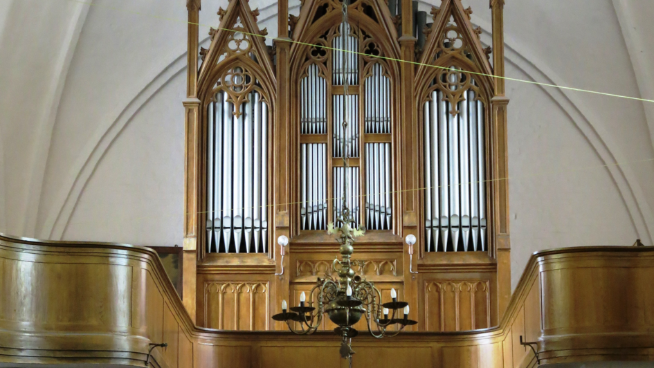 Die Orgel des Jahres 2022 in der St.-Pauls-Kirche in Schwaan