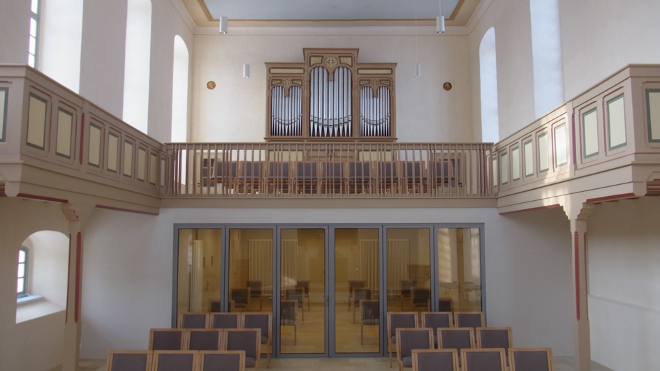 Orgel der Kirche in Sora