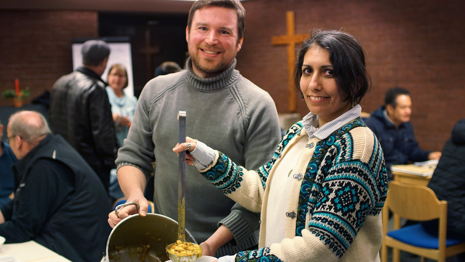 Maisa Wadi-Schwarz und ihr Ehemann Pastor Maik Schwarz Maisa Wadi-Schwarz und ihr Ehemann Pastor Maik Schwarz