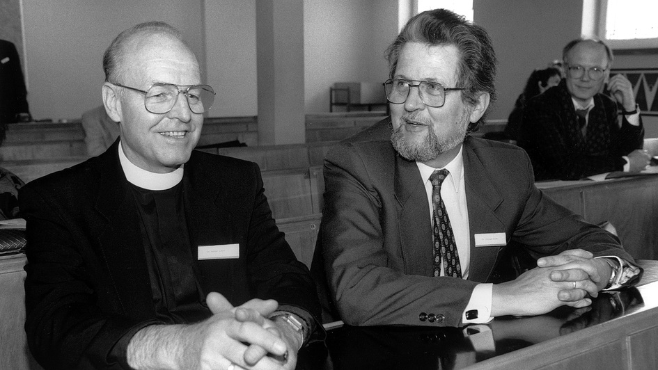 Werner Leich (links) und  Christoph Demke (rechts)
