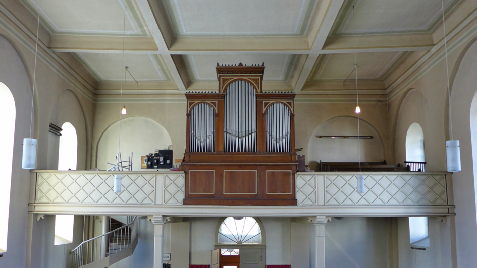 Orgel der Evangelischen Kirche in Mengerschied (Hunsrück)