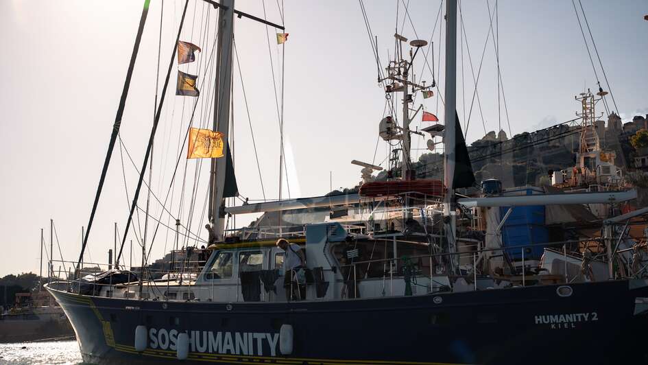Segelschiff für die Seenotrettung im Mittelmeer: Humanity 2
