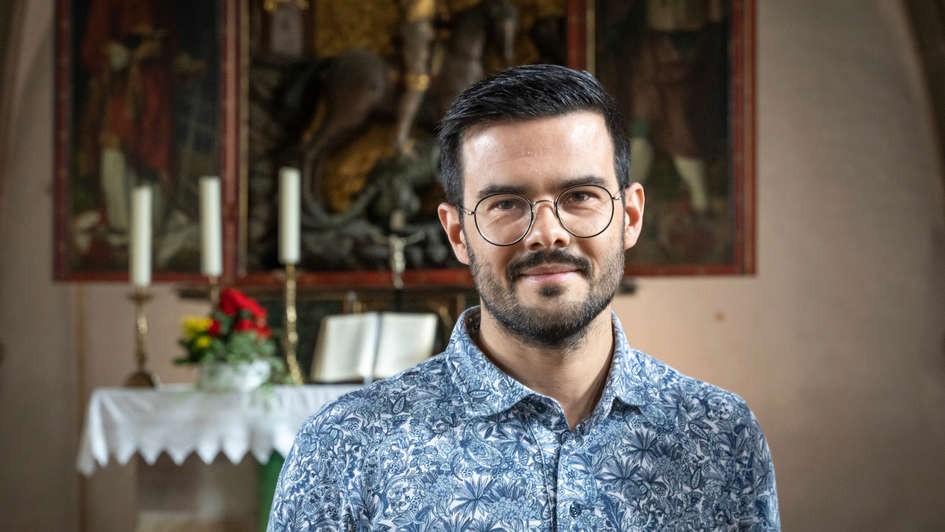 Dimitri Schilin ist mit 33 Jahren wieder in die Kirche eingetreten Dimitri Schilin ist mit 33 Jahren wieder in die Kirche eingetreten