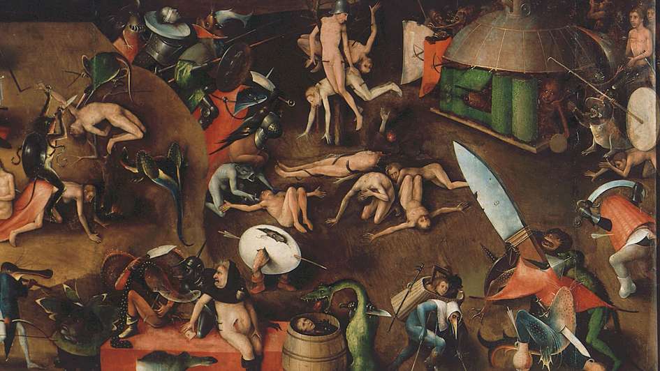 Hieronymus Bosch (1450 – 1516), “Das Weltgericht”.