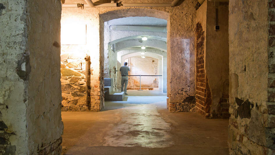 Gedenkstätte Hadamar: In diesem Keller befand sich der Tötungstrakt Gedenkstätte Hadamar: In diesem Keller befand sich der Tötungstrakt