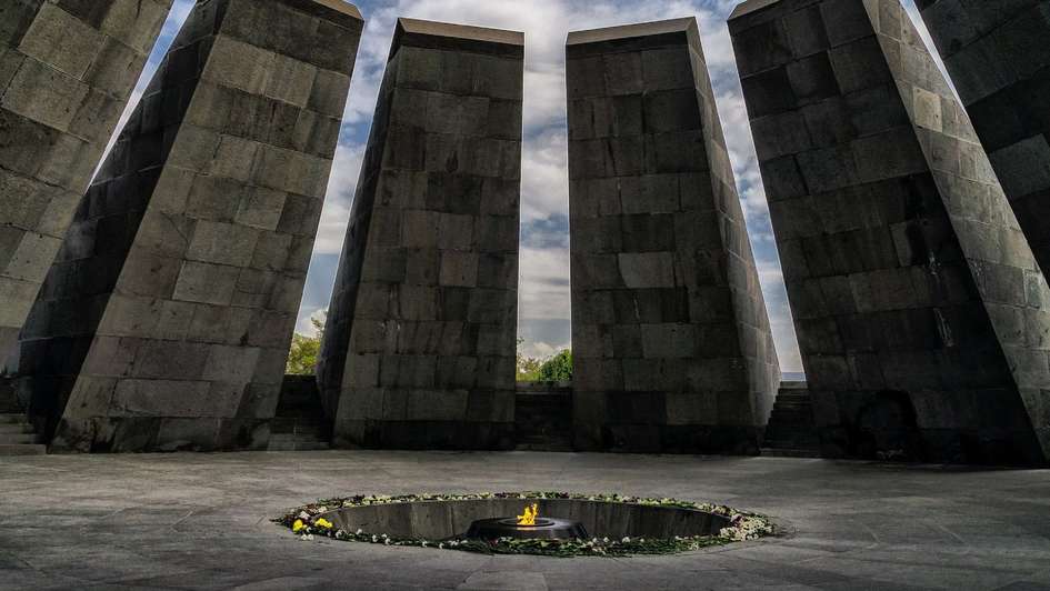 Denkmal für den Völkermord in Eriwan, Armenien