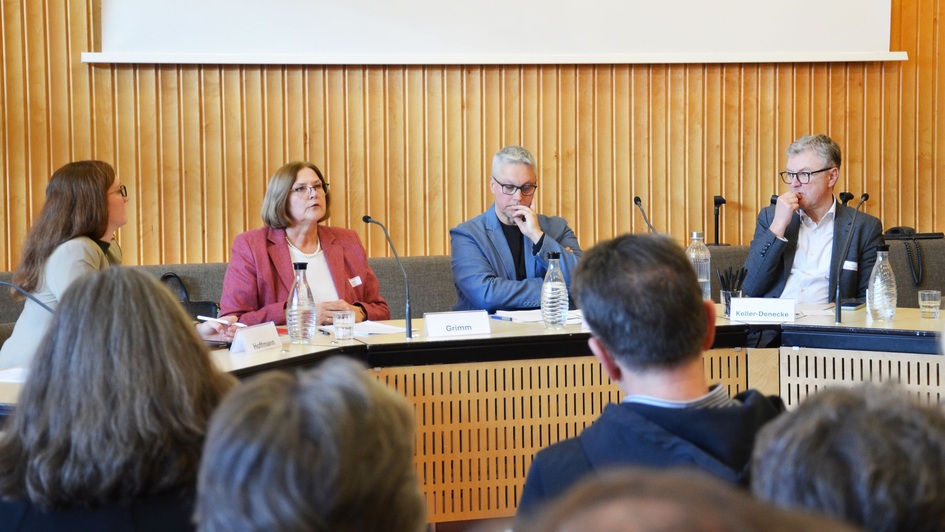 Podium bei der Tagung 'Seele stärken', Februar 2026 in der Evang. Akademie Loccum